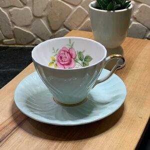 VINTAGE | Fine Bone China Cup & Saucer | Made in England